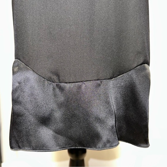 NWT WAYF Black Dress Size 2 Sleeveless 100% Silk - Picture 5 of 10